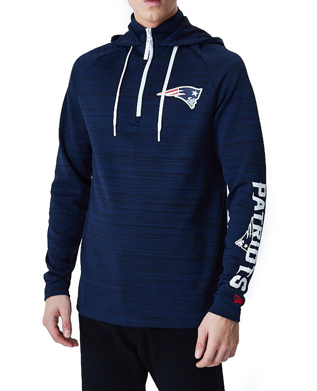 New Era Hoodie Engineered Raglan New England Patriots navy