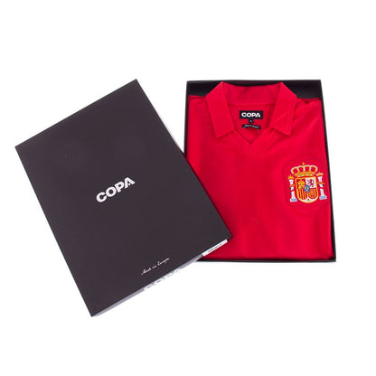COPA Herren Retro Trikot Spanien 1984 rot
