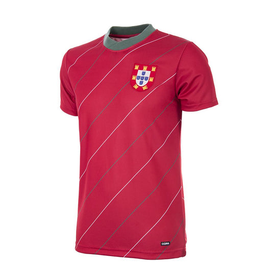 COPA Herren Retro Trikot Portugal 1984 rot