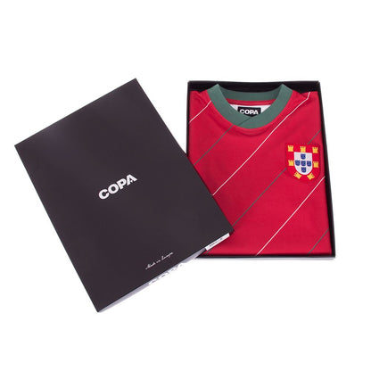 COPA Herren Retro Trikot Portugal 1984 rot