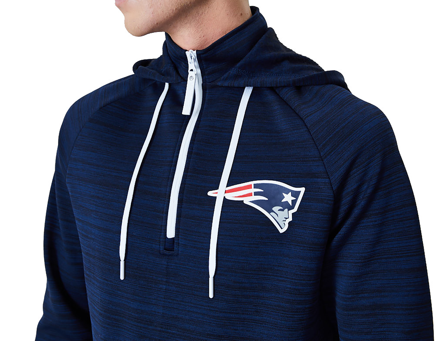 New Era Hoodie Engineered Raglan New England Patriots navy