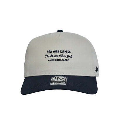 47 Brand Cap New York Yankees Bronx American League sandstone/navy