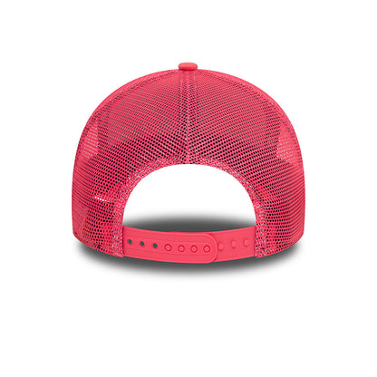 New Era 9FORTY Trucker Cap LA Dodgers League Essential pink