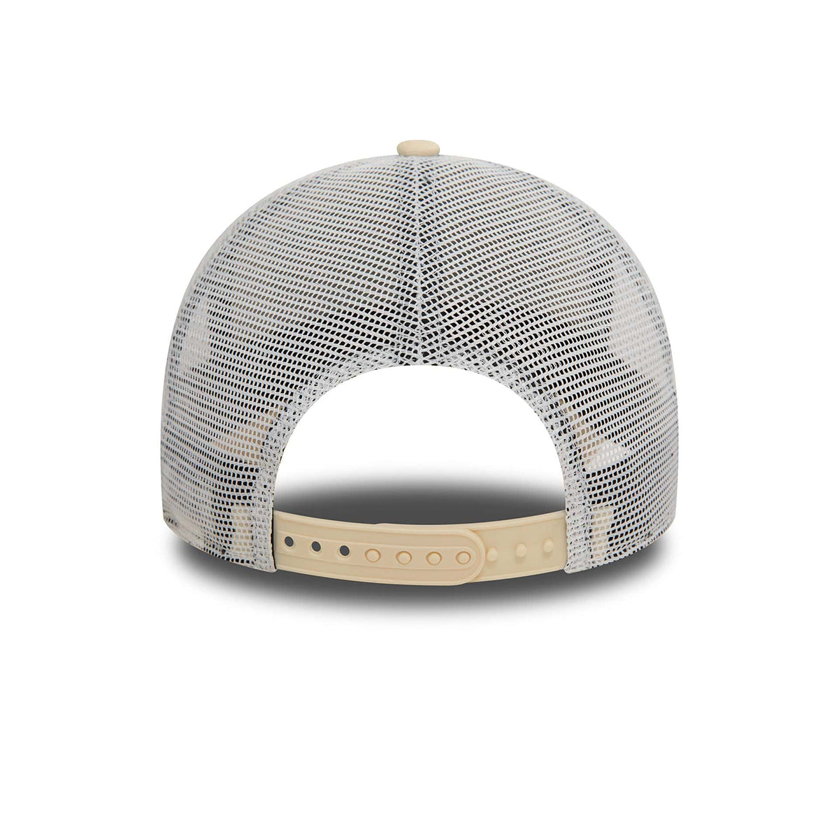 New Era 9FORTY Trucker Cap Miami Patch light beige