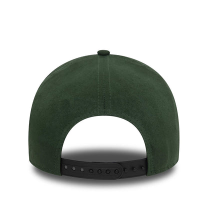 New Era 9FORTY Cap Los Angeles Dodgers Faux Suede dark green
