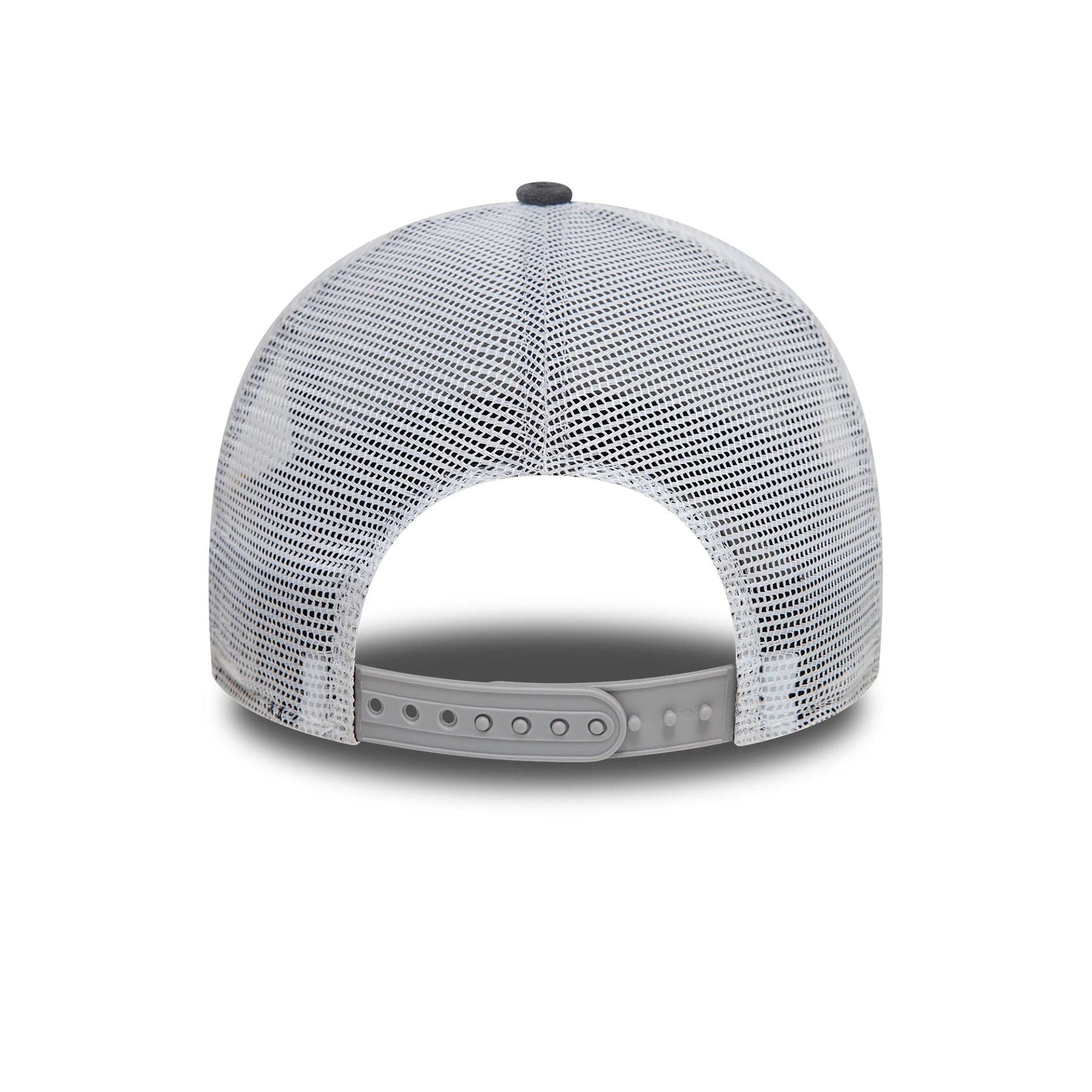 New Era 9FORTY A-Frame Trucker Cap Tonal Check LA Lakers grey