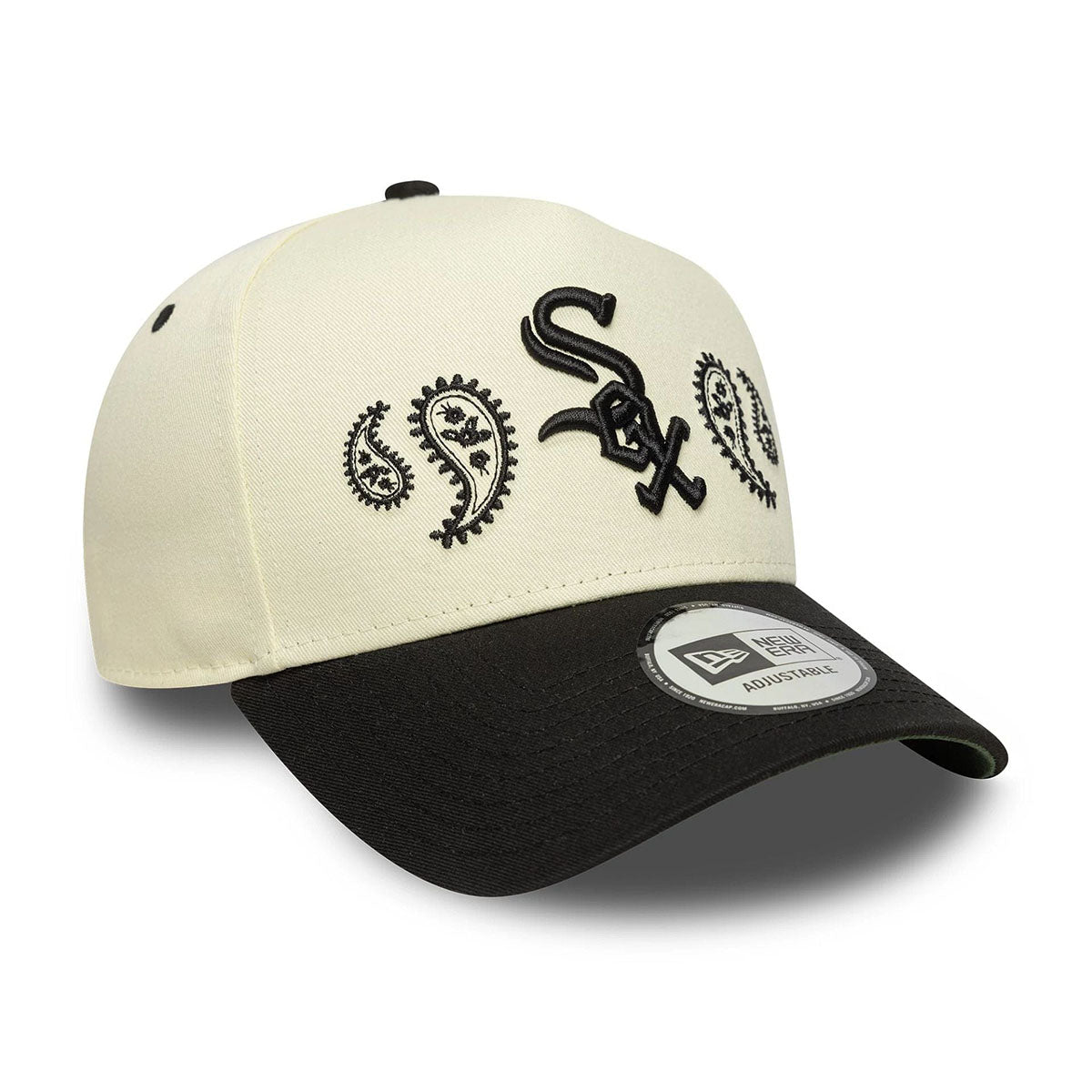 New Era 9FORTY E-Frame Cap Chicago White Sox MLB Paisley white