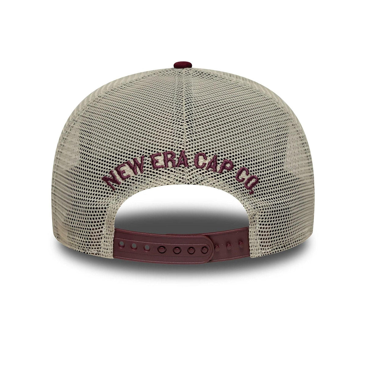 New Era 9FIFTY Snapback Trucker Cap Complete Steak Dinners dark red
