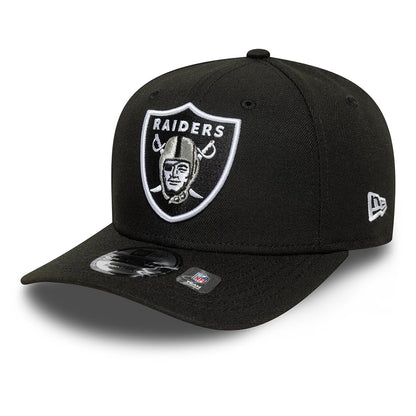New Era 9SEVENTY Stretch Snap Cap Las Vegas Raiders NFL Patch black