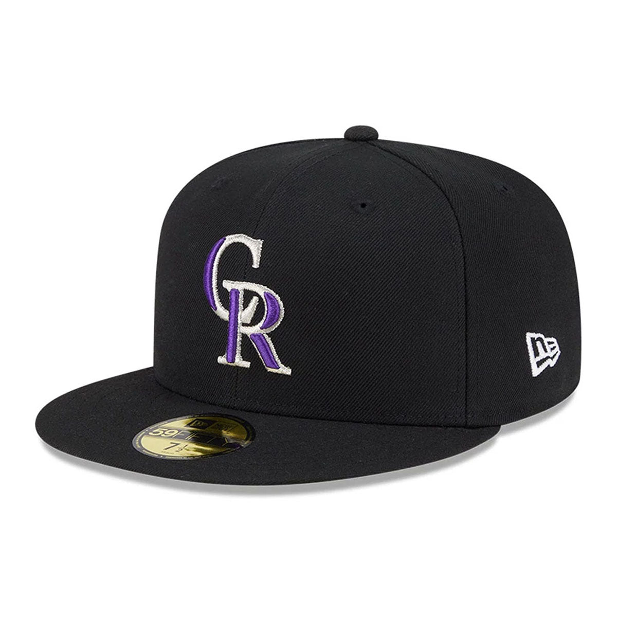 New Era 59FIFTY Cap Colorado Rockies Floral Under Visor black