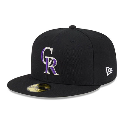 New Era 59FIFTY Cap Colorado Rockies Floral Under Visor black