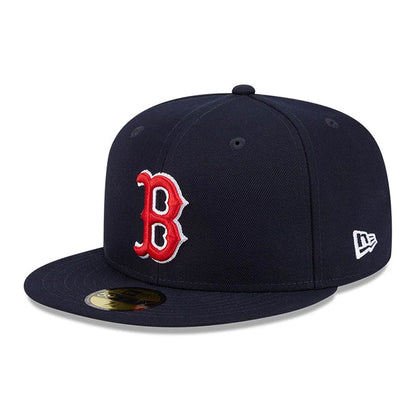 New Era 59FIFTY Cap Red Sox Floral Under Visor navy