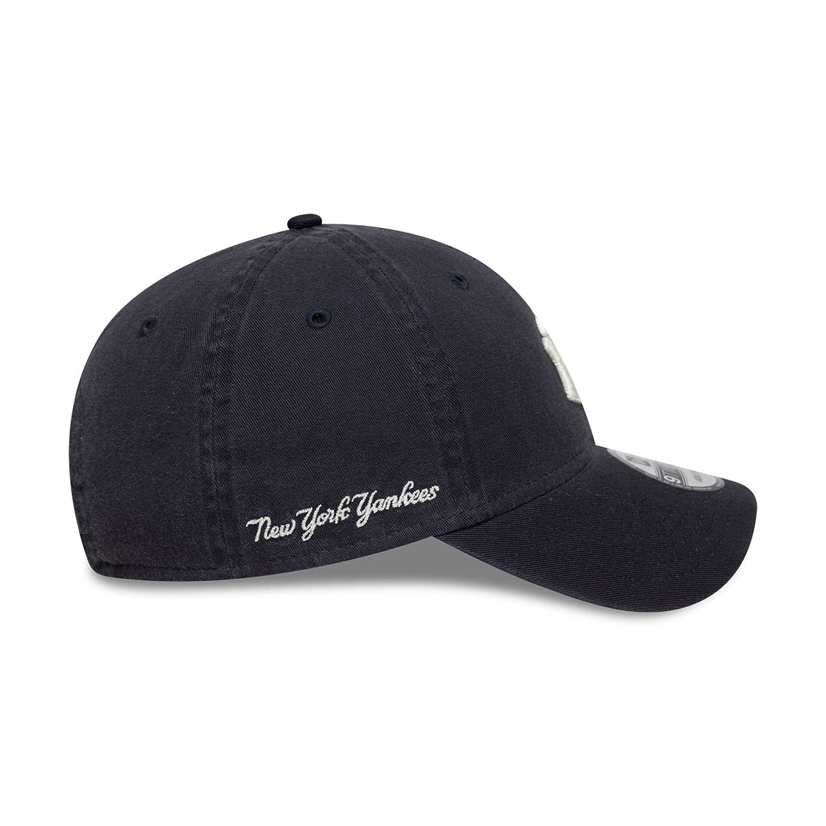 New Era 9TWENTY Cap New York Yankees MLB Washed Script navy