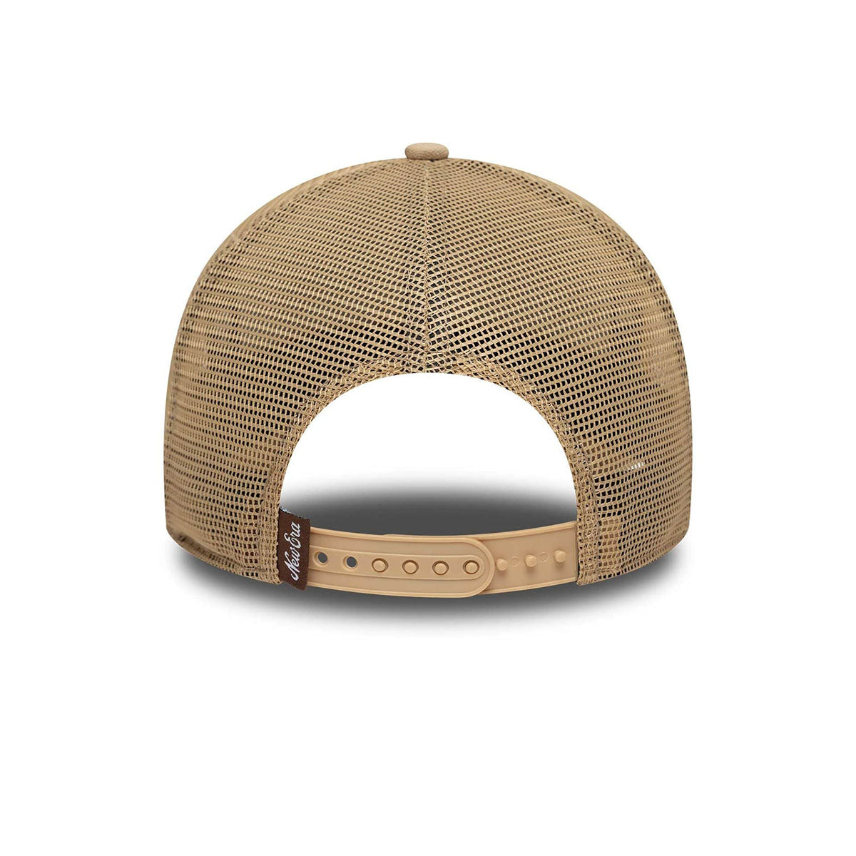 New Era 9FORTY A-Frame Trucker Cap Canvas Distressed beige