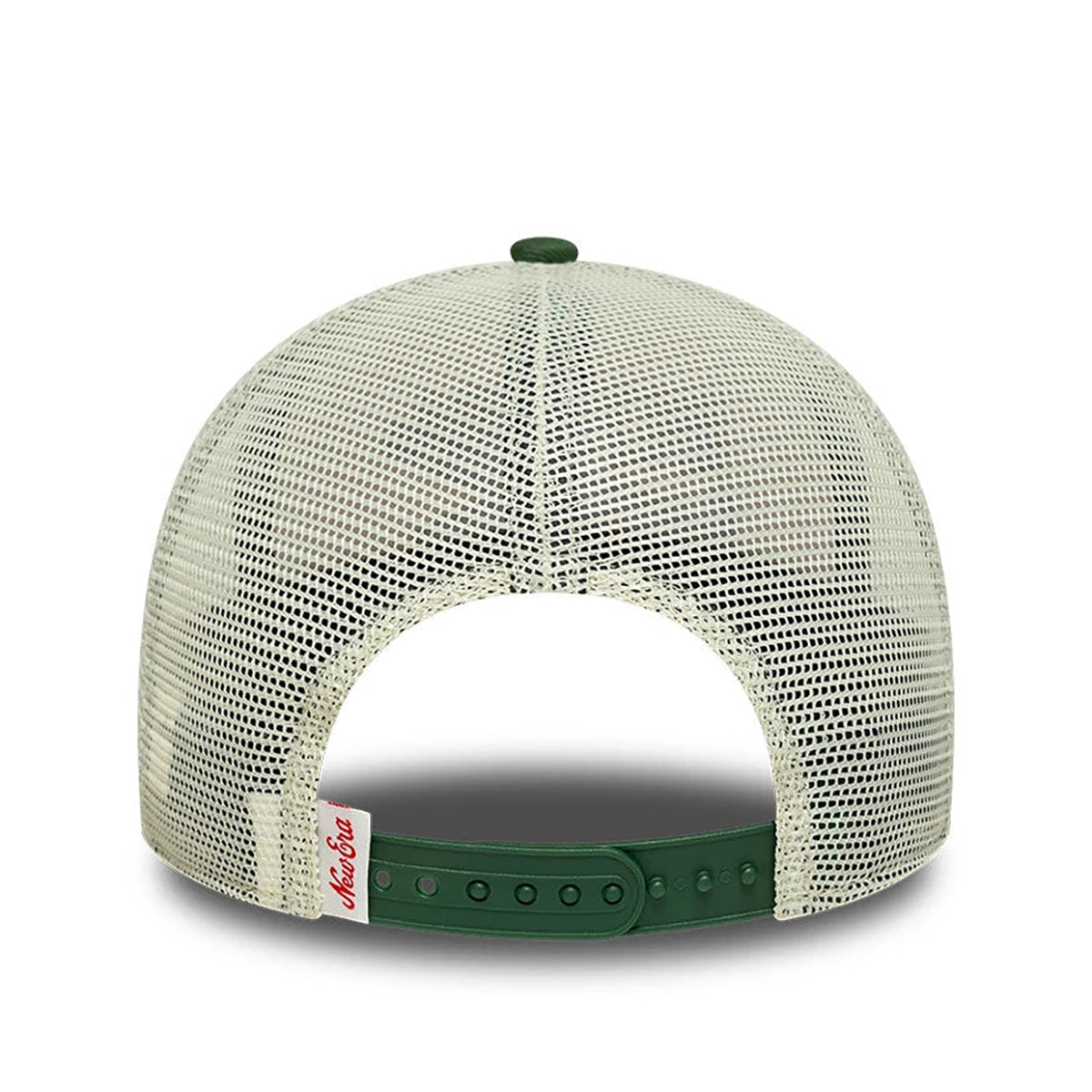 New Era 9FORTY Trucker Cap Graphic light beige/green