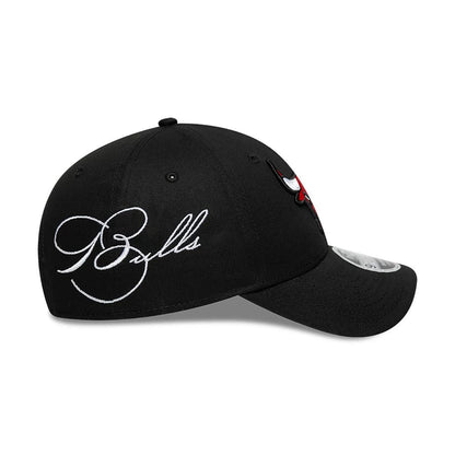 New Era 9FORTY Cap NBA Chicago Bulls Side Script black