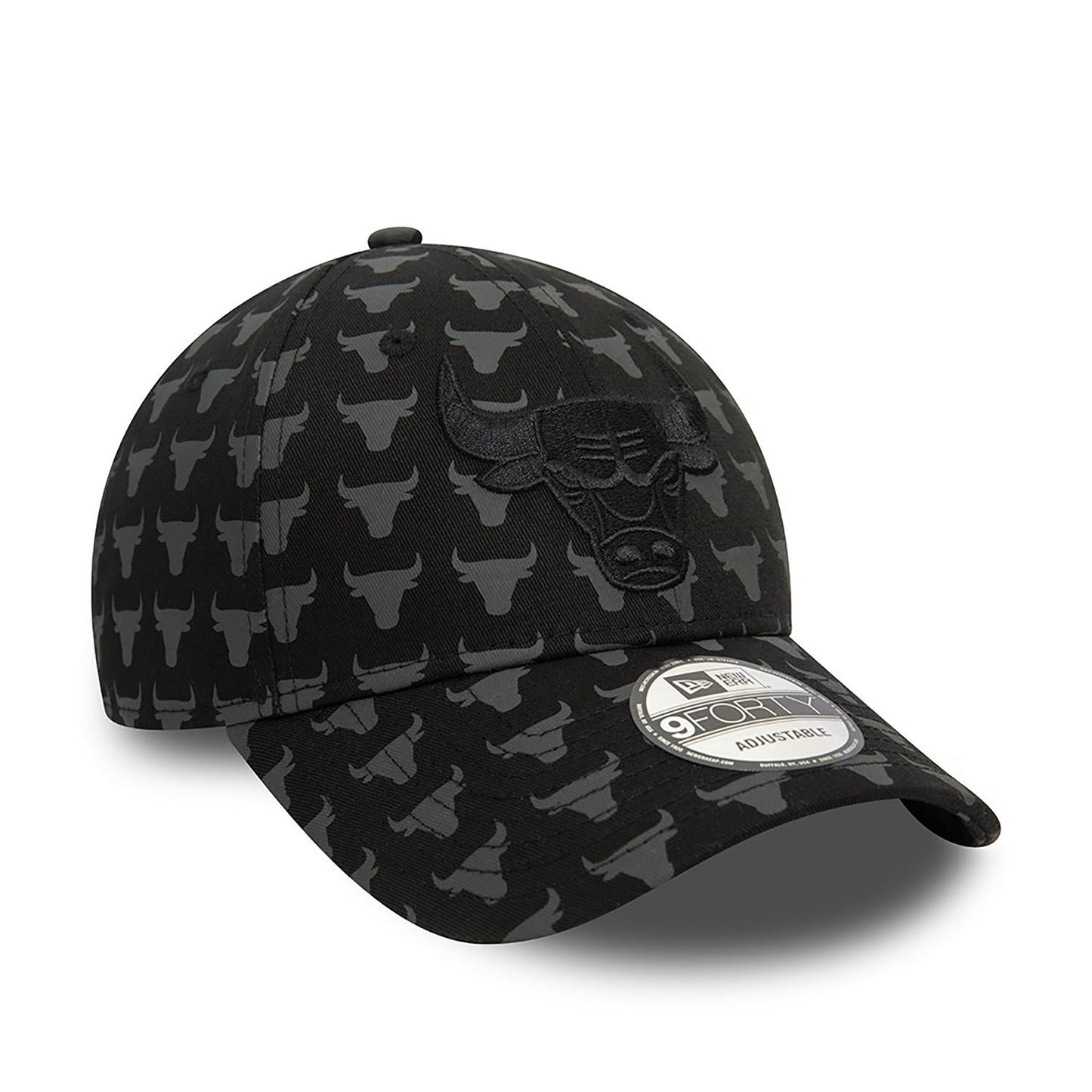 New Era 9FORTY Cap Chicago Bulls Team Monogram black