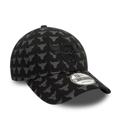 New Era 9FORTY Cap Chicago Bulls Team Monogram black