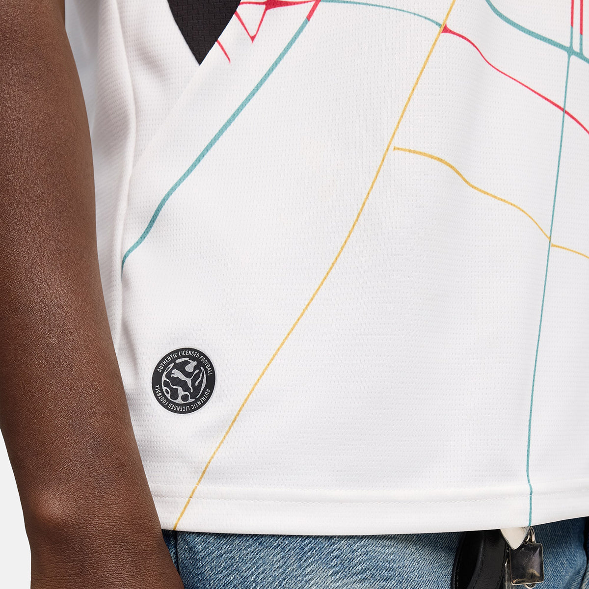 PUMA Ghana Herren Heimtrikot 2026 white/black