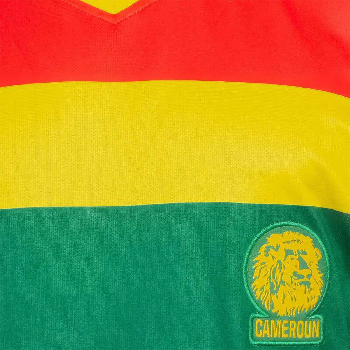 JELEX Herren Kamerun Trikot Retro History red/yellow/green