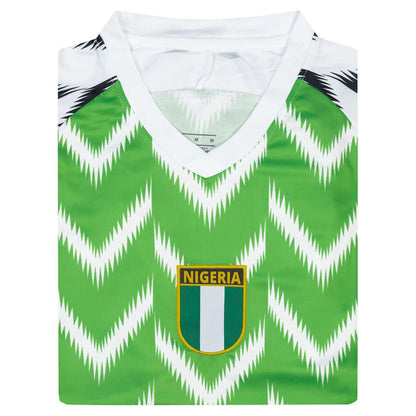 JELEX Herren Nigeria Trikot Retro History green