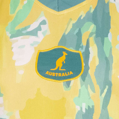 JELEX Herren Australien Trikot Retro History yellow