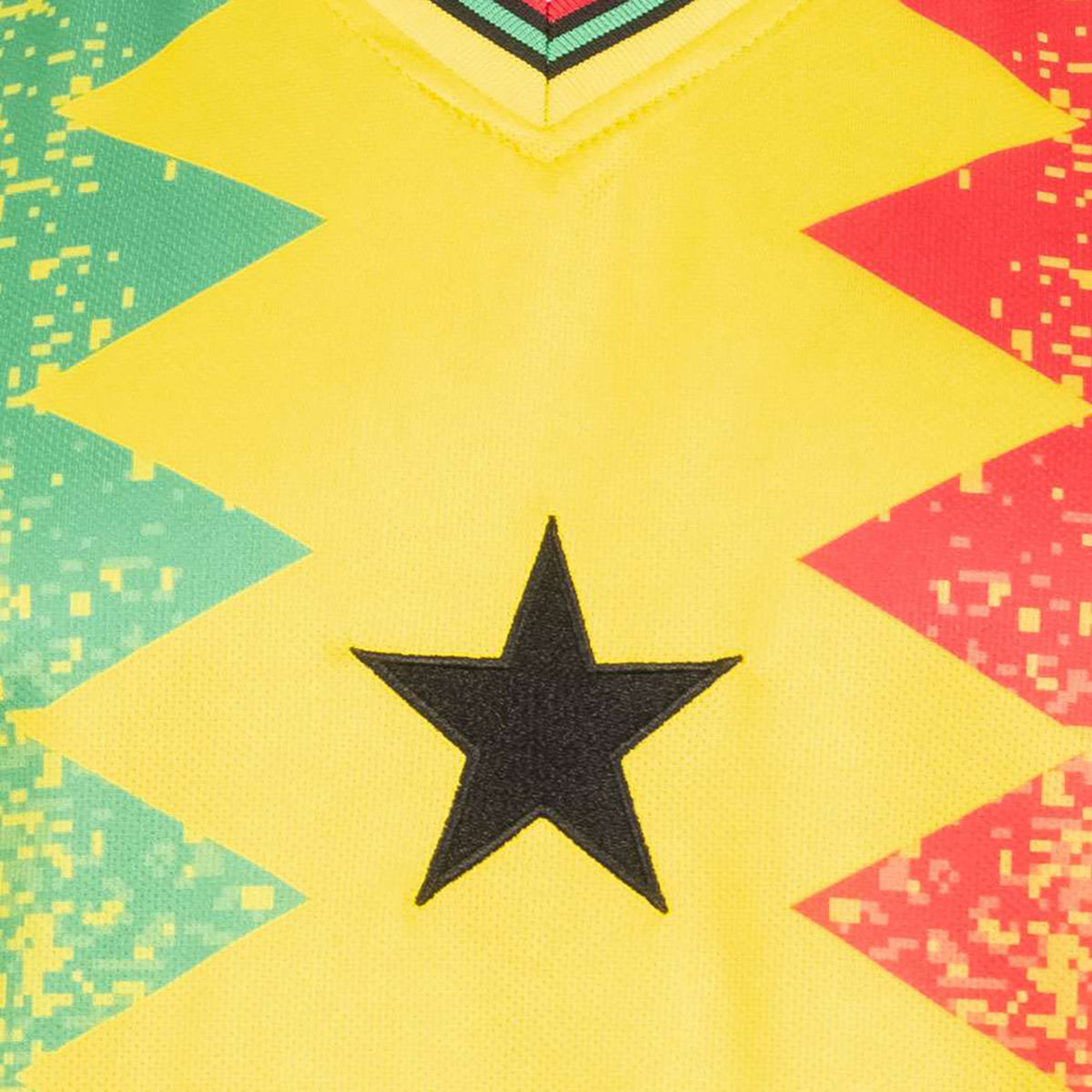 JELEX Herren Ghana Trikot Retro History yellow