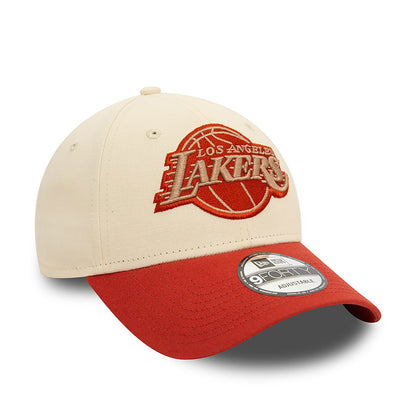 New Era 9FORTY Cap Los Angeles Lakers Colour Block beige