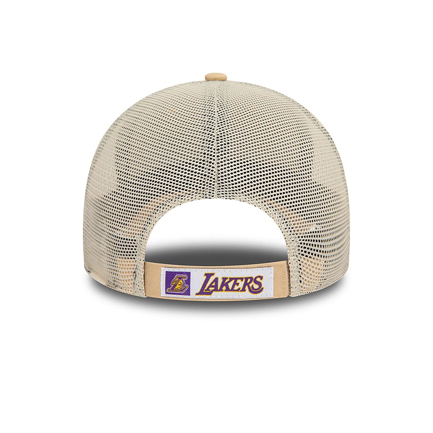 New Era 9FORTY Trucker Cap LA Lakers NBA beige