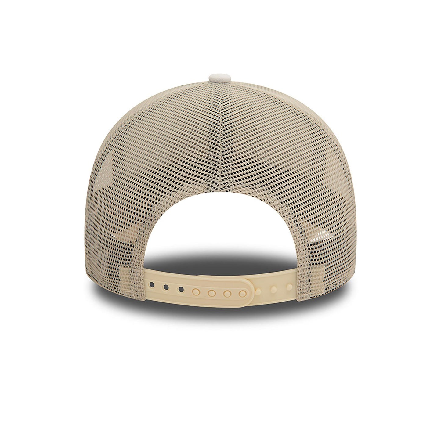 New Era 9FORTY E-Frame Trucker Cap Los Angeles Graphic Print beige