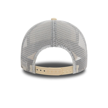 New Era 9FORTY A-Frame Trucker Cap Miami Patch beige