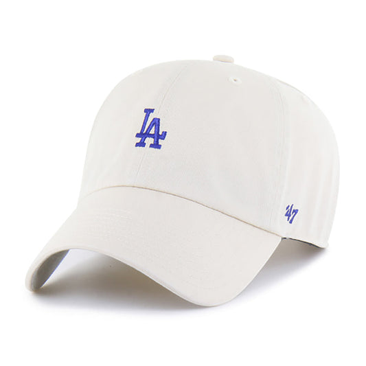 47 Brand Clean Up Cap MLB Los Angeles Dodgers Base Runner natur
