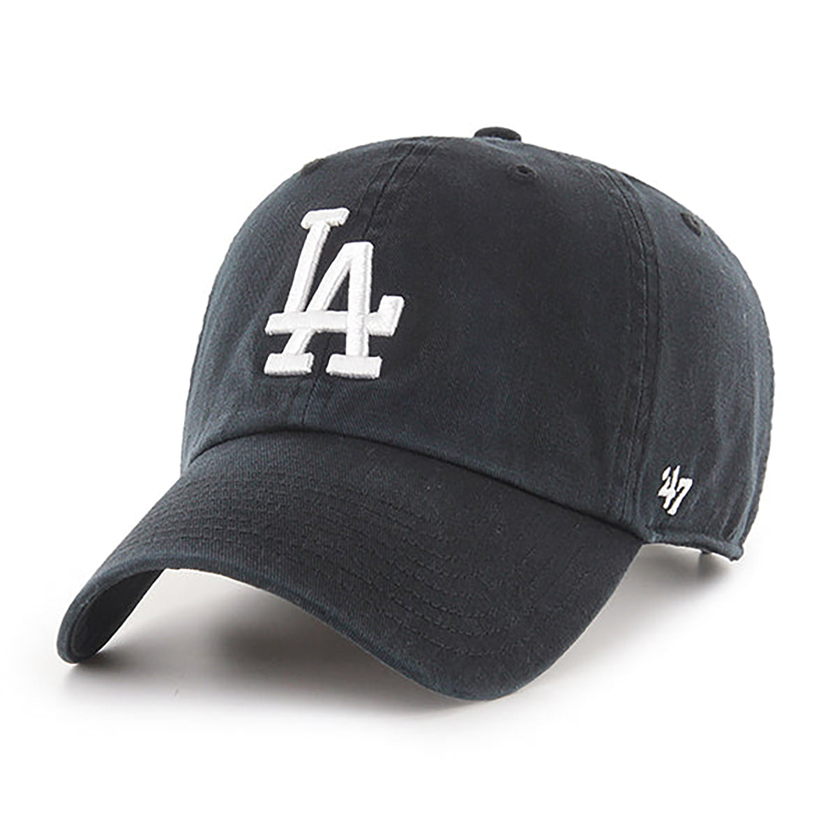 47 Brand Clean Up Cap MLB Los Angeles Dodgers black