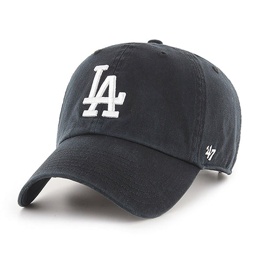 47 Brand Clean Up Cap MLB Los Angeles Dodgers black