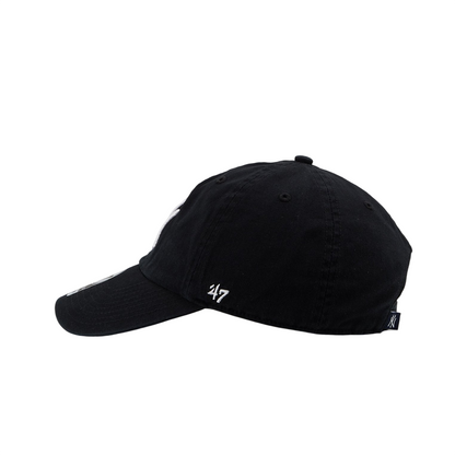 47 Brand Clean Up Cap MLB New York Yankees black