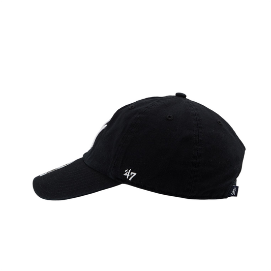 47 Brand Clean Up Cap MLB New York Yankees black