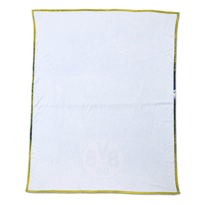 BVB Borussia Dortmund Fleecedecke mit Stadionprint (150x200cm)