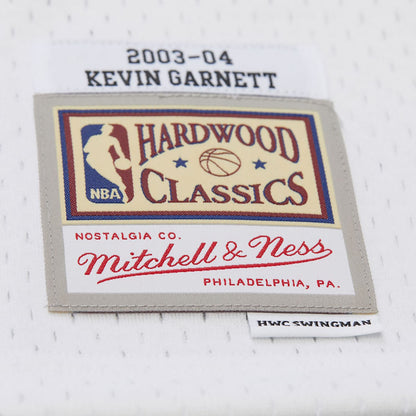 Mitchell & Ness Swingman Jersey Minnesota Timberwolves Kevin Garnett 2003/04 white