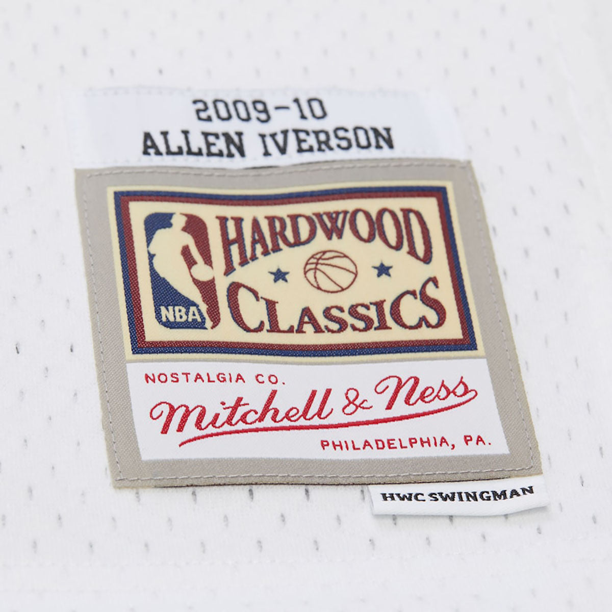 Mitchell & Ness Swingman Jersey Philadelphia 76ers Allen Iverson 2009/10 white