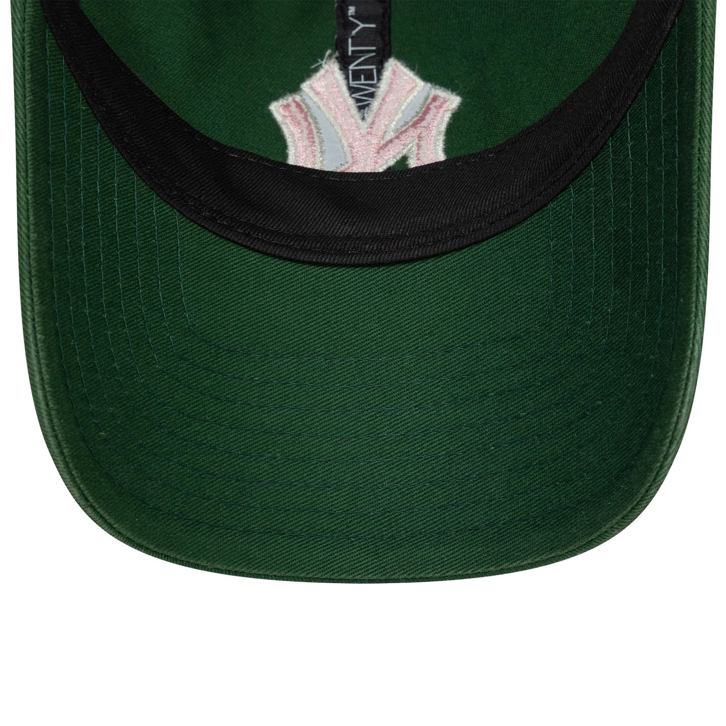 New Era 9TWENTY Cap Washed Outline New York Yankees dark green