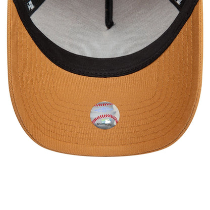New Era 9FORTY A-Frame Trucker Cap New York Yankees League Essential orange