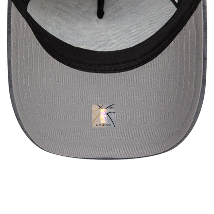 New Era 9FORTY A-Frame Trucker Cap Tonal Check LA Lakers grey