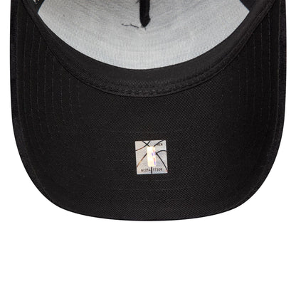 New Era 9FORTY A-Frame Trucker Cap Tonal Check Chicago Bulls black