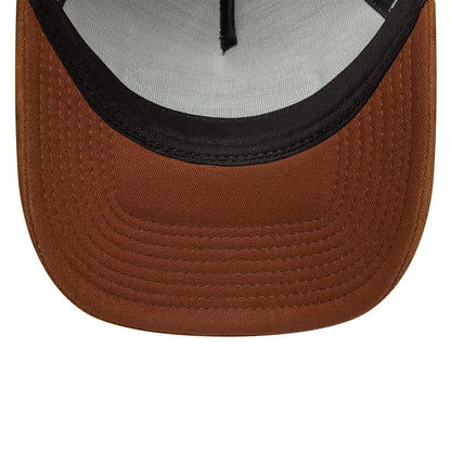 New Era 9FORTY E-Frame Cap Oval Patch beige