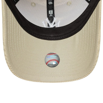 New Era 9TWENTY Cap New York Yankees MLB Cord beige