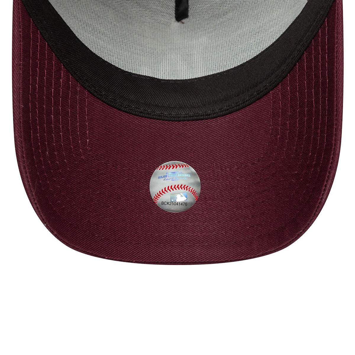 New Era 9FORTY E-Frame Trucker Cap LA Dodgers MLB dark red