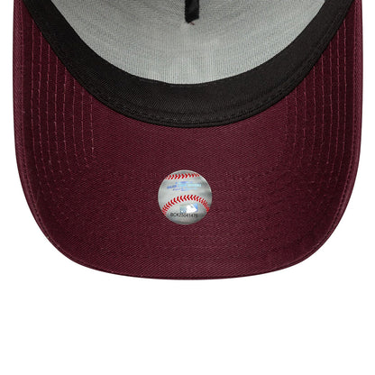 New Era 9FORTY E-Frame Trucker Cap LA Dodgers MLB dark red