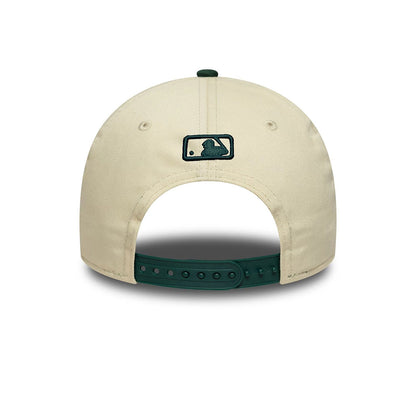 New Era 9FORTY M-Crown Cap Oakland Athletics MLB Colour Block beige
