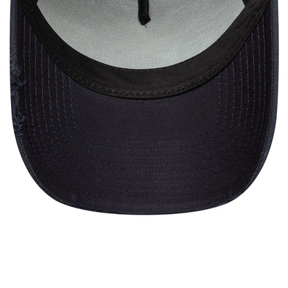 New Era 9FORTY A-Frame Trucker Cap Canvas Distressed navy