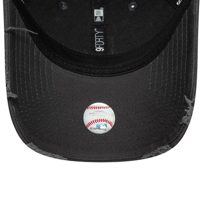 New Era 9FORTY Cap Los Angeles Dodgers MLB Washed Distressed charcoal